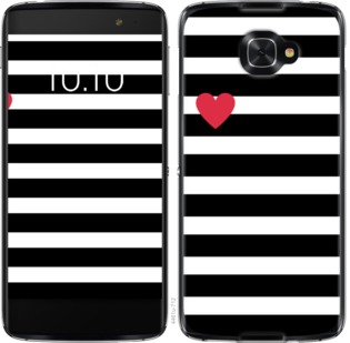 

Чохол Чорно-білі смуги на Alcatel idol 4s 752232