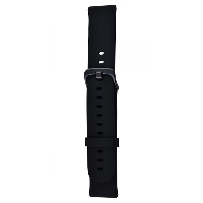 

Силіконовий ремінець для Xiaomi Amazfit/Samsung 20 mm (Чорний) 836906