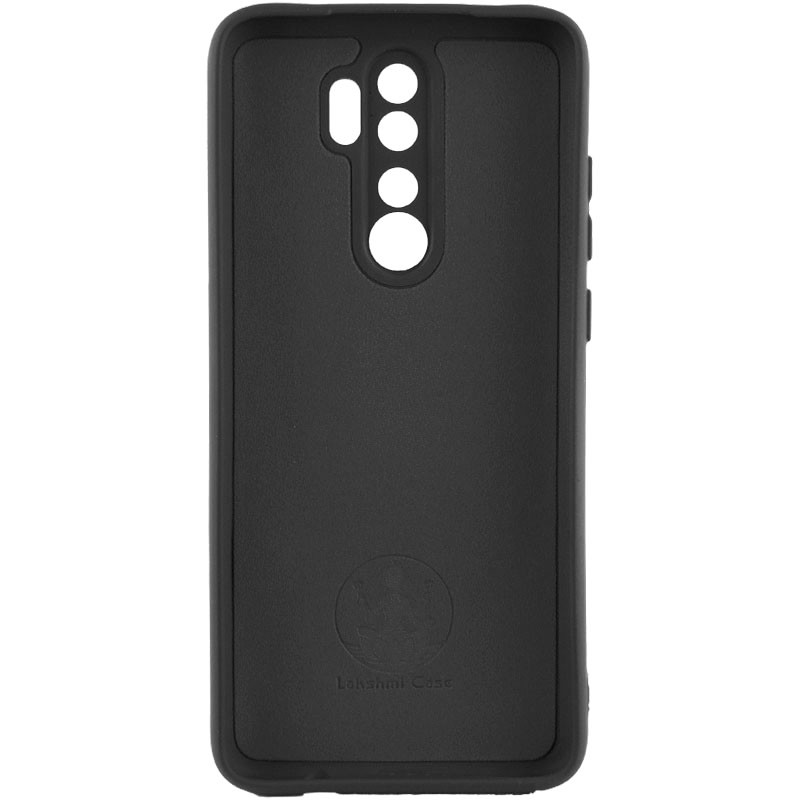 Фото Чохол Silicone Cover Lakshmi Full Camera (A) на Xiaomi Redmi 9 (Чорний / Black) на vchehle.ua