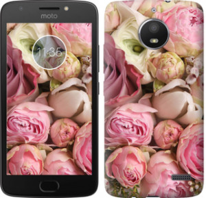 Чехол Розы v2 для Motorola Moto E4