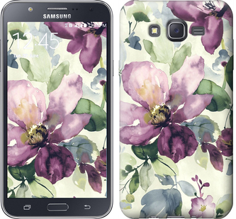 

Чохол Квіти аквареллю на Samsung Galaxy J7 J700H 296361