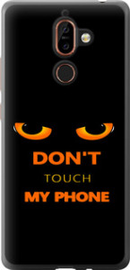 Чехол Don't touch the phone для Nokia 7 Plus