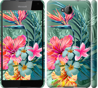 

Чохол Тропічні квіти v1 на Nokia Lumia 650 845391