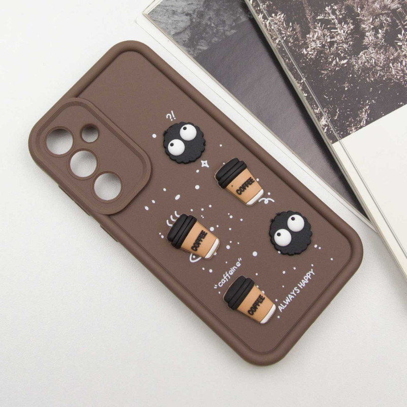 Фото Чохол TPU Toys Case на Samsung Galaxy A35 (Brown / Always Happy) на vchehle.ua