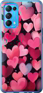 

Чехол Сердечки 4 для Oppo Reno5 1646375