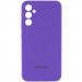 Чехол Silicone Cover Lakshmi Full Camera (AAA) with Logo для Samsung Galaxy S24 (Фиолетовый / Amethyst)