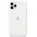 Чохол Silicone case (AAA) на Apple iPhone 11 Pro Max (6.5") (Білий / White)