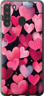 

Чехол Сердечки 4 для Samsung Galaxy A21 1646283