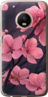 Чехол Пурпурная сакура для Motorola Moto G5 PLUS