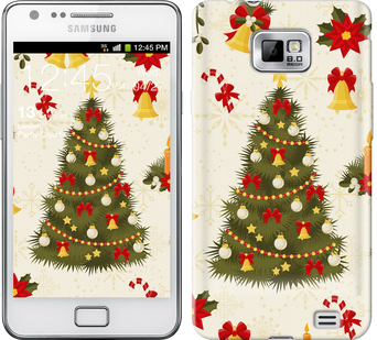 

Чехол Новогодняя елка для Samsung Galaxy S2 i9100 450798