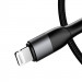 Фото Дата кабель MJEMS US-SJ330 M2 Type-C to Lightning Fast Charging Cable 1.2m (Чорний) на vchehle.ua