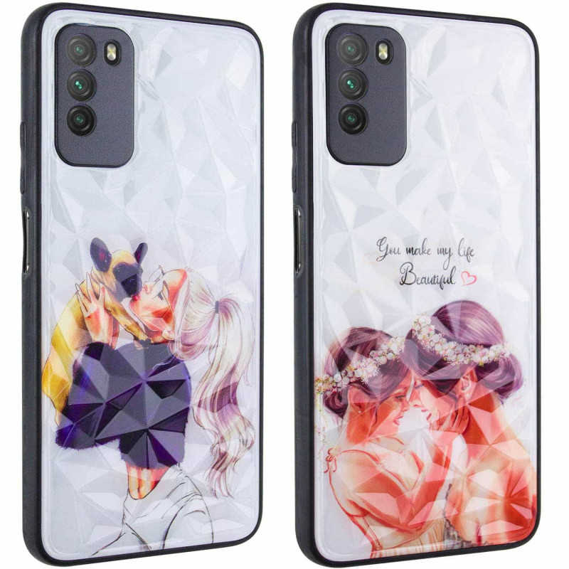 TPU+PC чехол Prisma Ladies для Xiaomi Poco M3