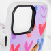 TPU+PC чохол TakiTaki Love magic glow для Apple iPhone 13 Pro (6.1") (Sweet rabbit / Pink / Purple) в магазині vchehle.ua