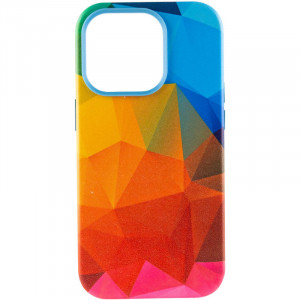 Шкіряний чохол Colour Splash with Magnetic Safe на Apple iPhone 14 Pro (6.1")