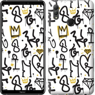 

Чехол Graffiti art для Huawei Honor Note 10 745483
