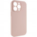 Фото Чохол Silicone Case Full Camera Protective (AA) NO LOGO на Apple iPhone 15 Pro Max (6.7") (Рожевий / Pink Sand) на vchehle.ua