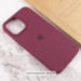 Купити Чохол Silicone Case Full Protective (AA) на Apple iPhone 16 Pro (6.3") (Бордовий / Plum) на vchehle.ua