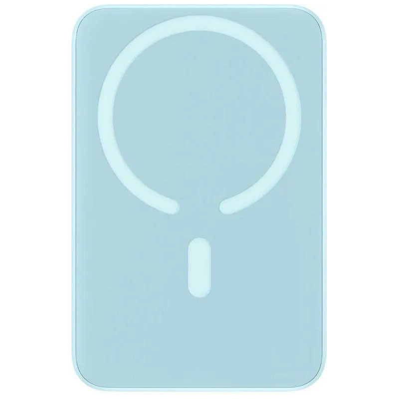 Фото Портативное ЗУ Power Bank Baseus Magnetic Mini OS 20W c БЗУ 10000 mAh (PPCX110105) (Blue) в магазине vchehle.ua