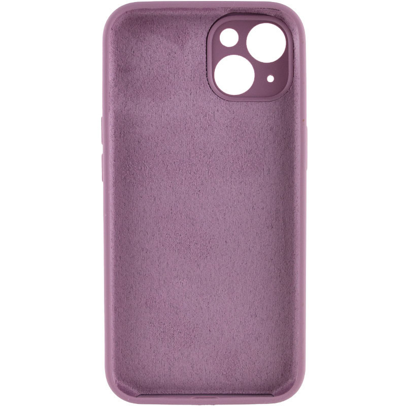 Фото Чохол Silicone Case Full Camera Protective (AA) NO LOGO на Apple iPhone 15 (6.1") (Ліловий / Lilac Pride) на vchehle.ua