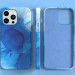 Фото Шкіряний чохол Figura Series Case with Magnetic safe на Apple iPhone 14 Pro Max (6.7") (Blue) в маназині vchehle.ua