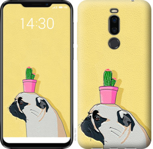 

Чохол Мопс з кактусом на Meizu X8 795632