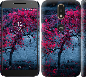 

Чехол Дерево с яркими листьями для Motorola Moto G4 736596