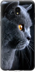Чехол Красивый кот для Samsung Galaxy J7 2018