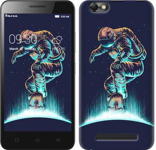 

Чехол Космонавт на скейтборде для Lenovo Vibe C A2020 591356