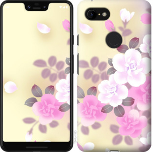 

Чохол Японські квіти на Google Pixel 3 XL 781070