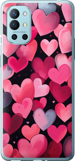 

Чехол Сердечки 4 для OnePlus 9R 1646417