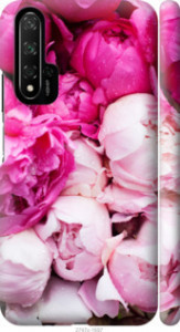 Чехол Розовые пионы для Huawei Honor 20