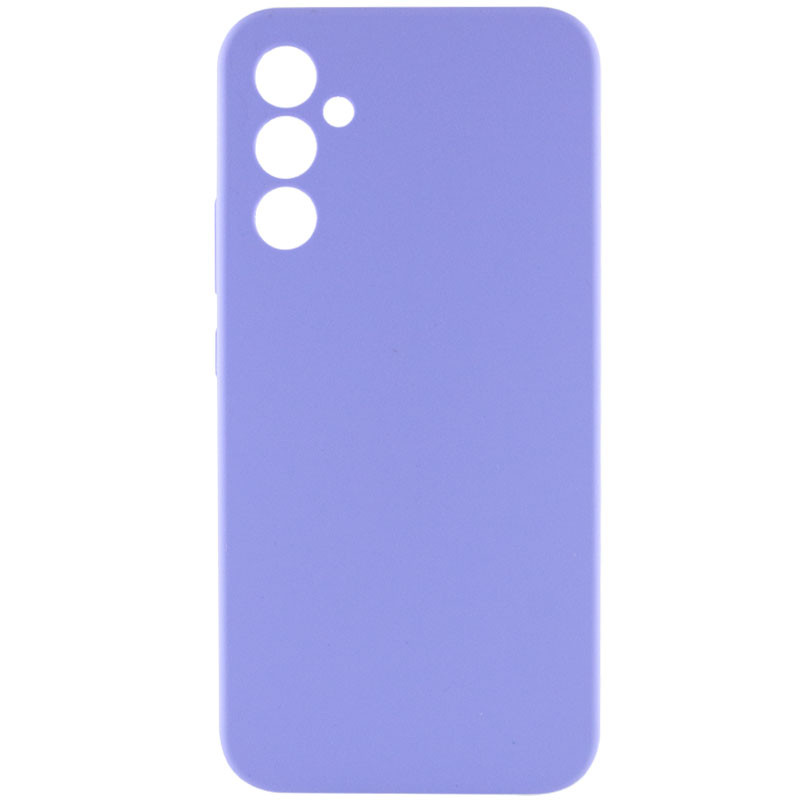 Чохол Silicone Cover Lakshmi Full Camera (AAA) на Samsung Galaxy S23 FE (Бузковий / Dasheen)