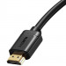 Фото Дата кабель Baseus HDMI High Definition HDMI Male To HDMI Male (2m) (CAKGQ-B01) (Black) в магазине vchehle.ua