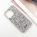 Фото TPU чохол Bling World Rock Diamond на Apple iPhone 16 Pro Max (6.9") (Срібний) на vchehle.ua