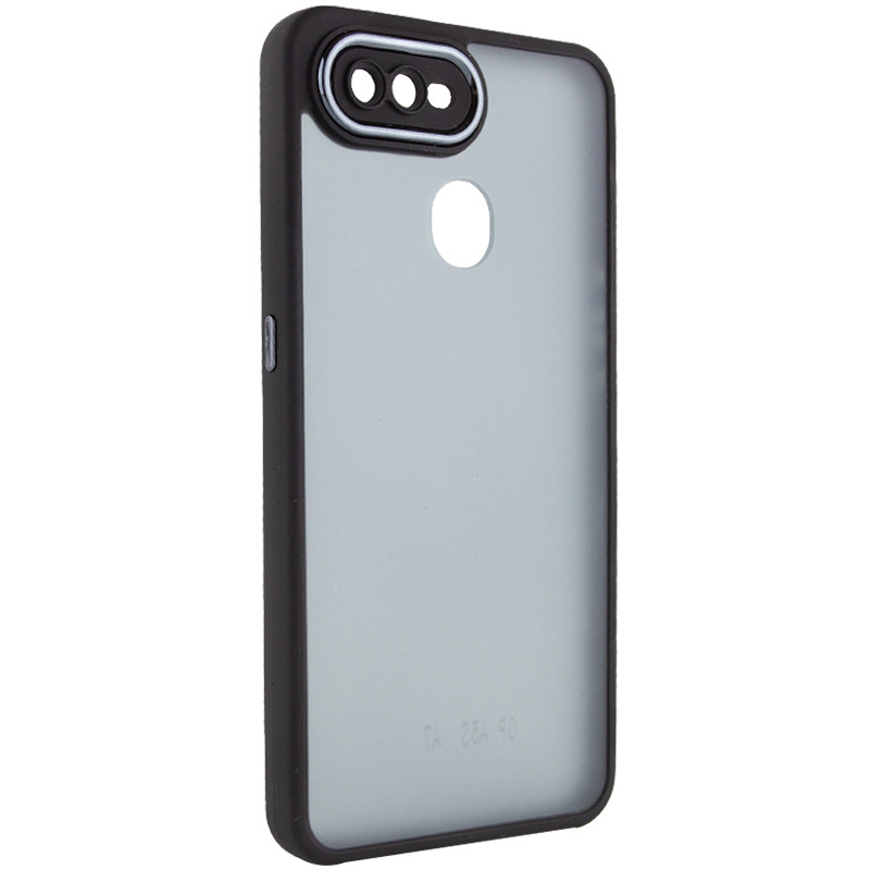 Фото TPU+PC чохол Accent на Oppo A5s / Oppo A12 (Black) в маназині vchehle.ua