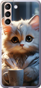 Чехол White cat для Samsung Galaxy S21