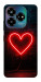 Чехол Яркое сердце для ZTE Nubia V60