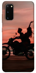 Чехол Moto couple для Galaxy S20 (2020)