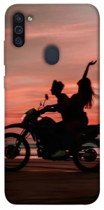 Чехол Moto couple для Galaxy M11 (2020)