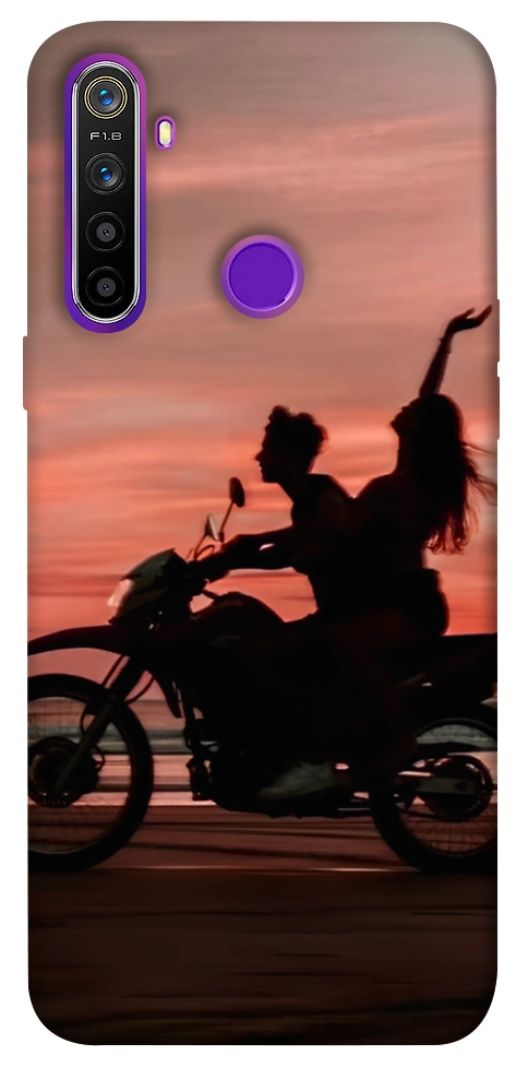 Чехол Moto couple для Realme 5