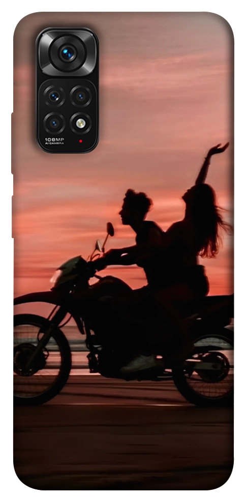 Чехол Moto couple для Xiaomi Redmi Note 11 (Global)