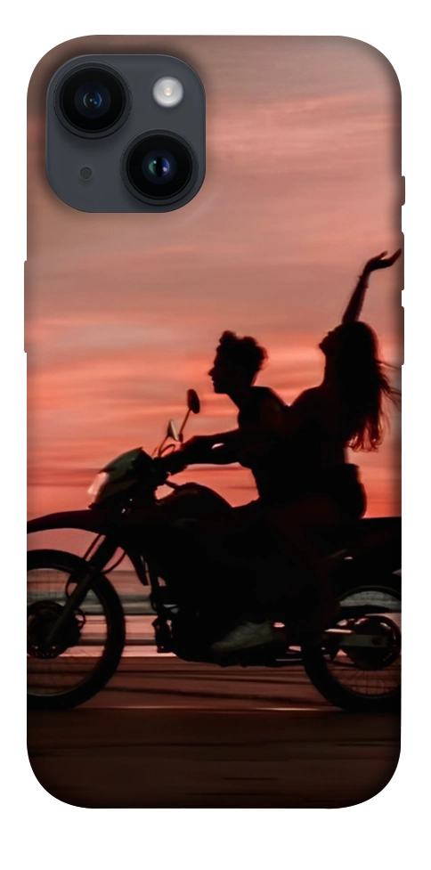 Чехол Moto couple для iPhone 14