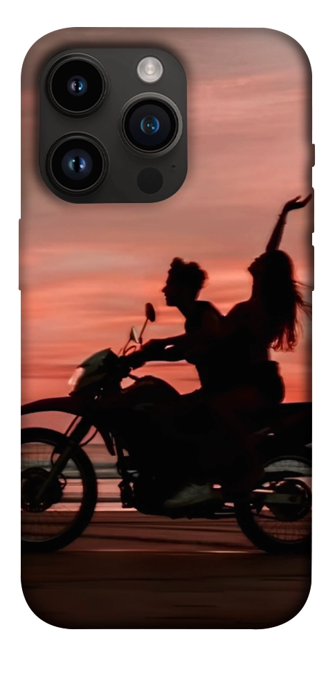 Чехол Moto couple для iPhone 14 Pro