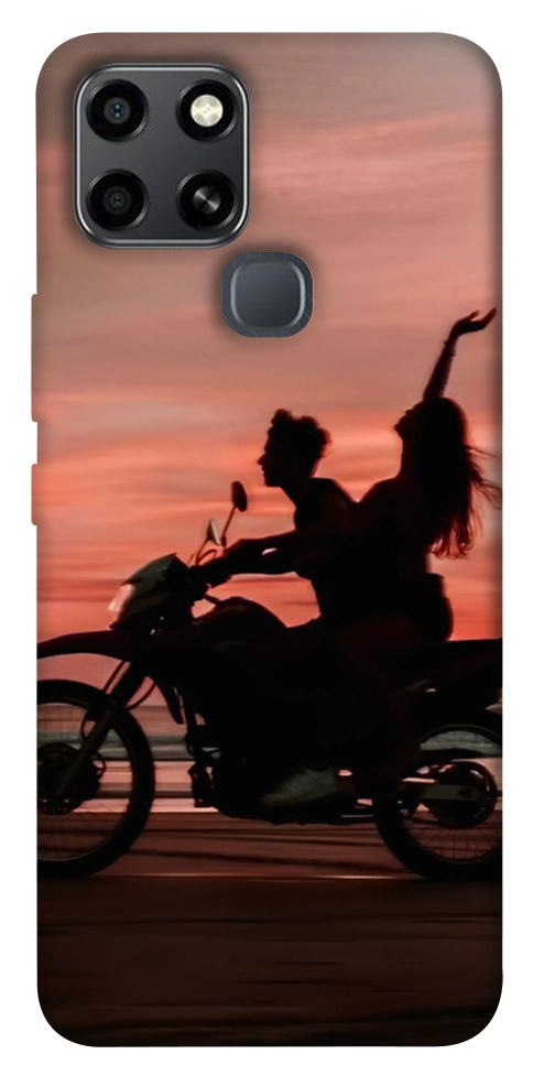 Чехол Moto couple для Infinix Smart 6