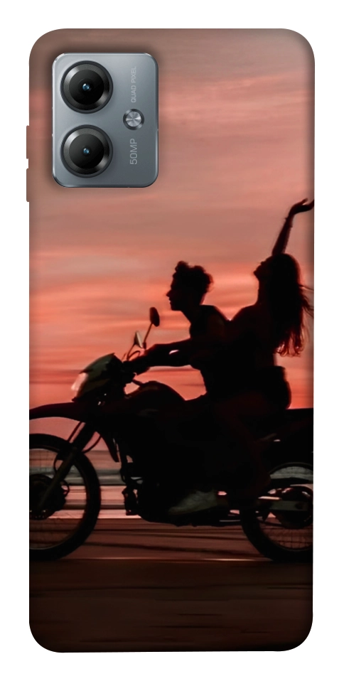 Чехол Moto couple для Motorola Moto G14