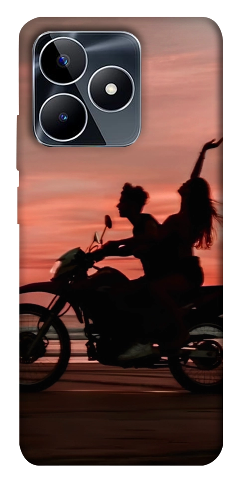 Чехол Moto couple для Realme C53