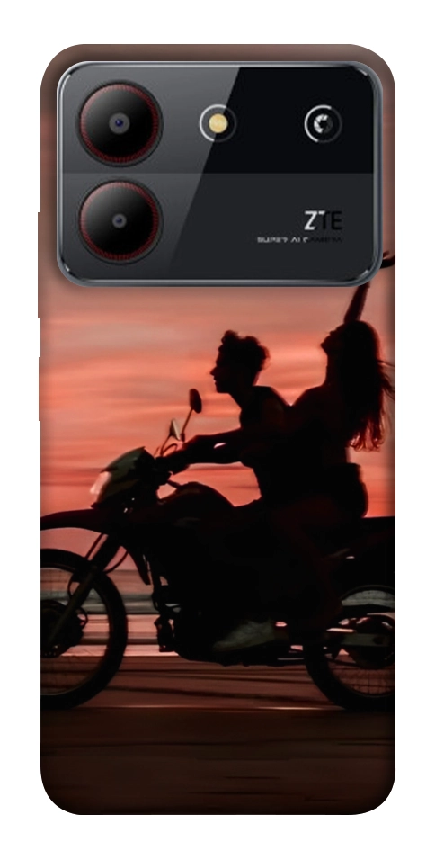 Чехол Moto couple для ZTE Blade A54 4G