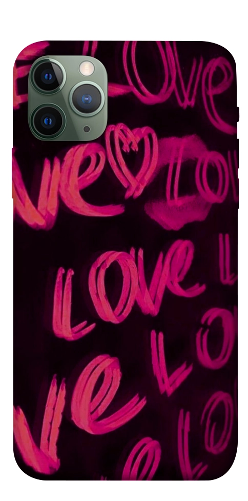 Чохол Neon love для iPhone 11 Pro