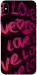 Чохол Neon love для iPhone XS Max