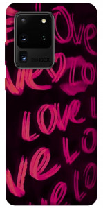 Чохол Neon love для Galaxy S20 Ultra (2020)